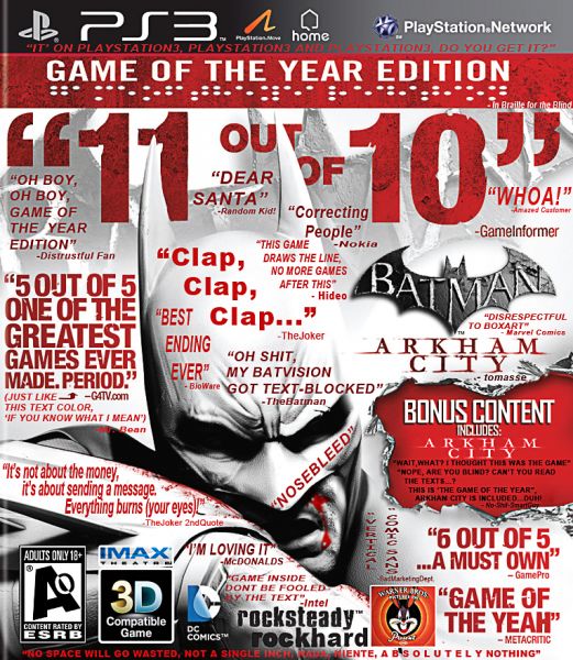 Batman Arkham City GOTY